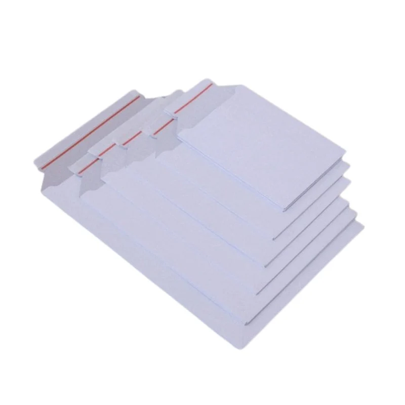 315x240x0-50 mm Versandtasche A4 Pappe weiß