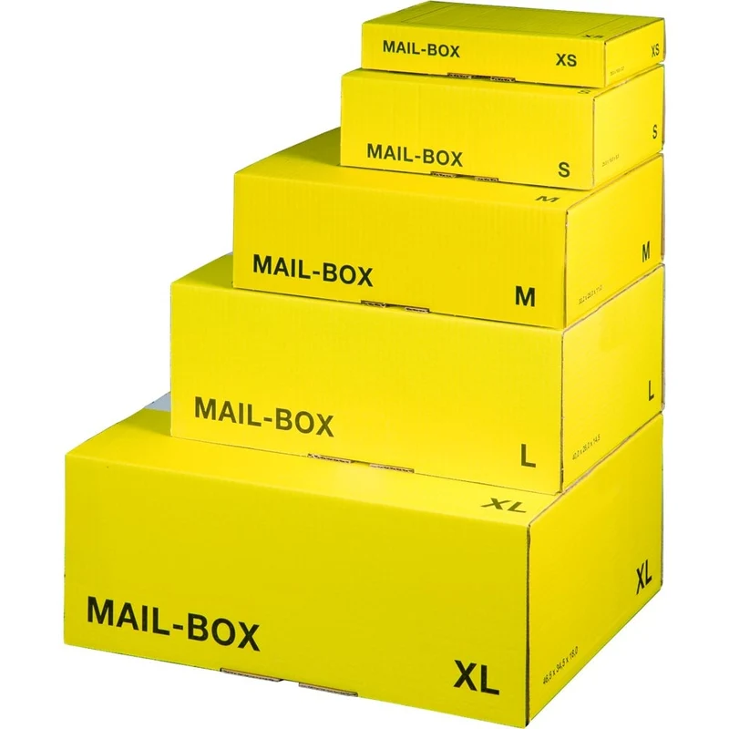 Post Paket Größe L - Gelb